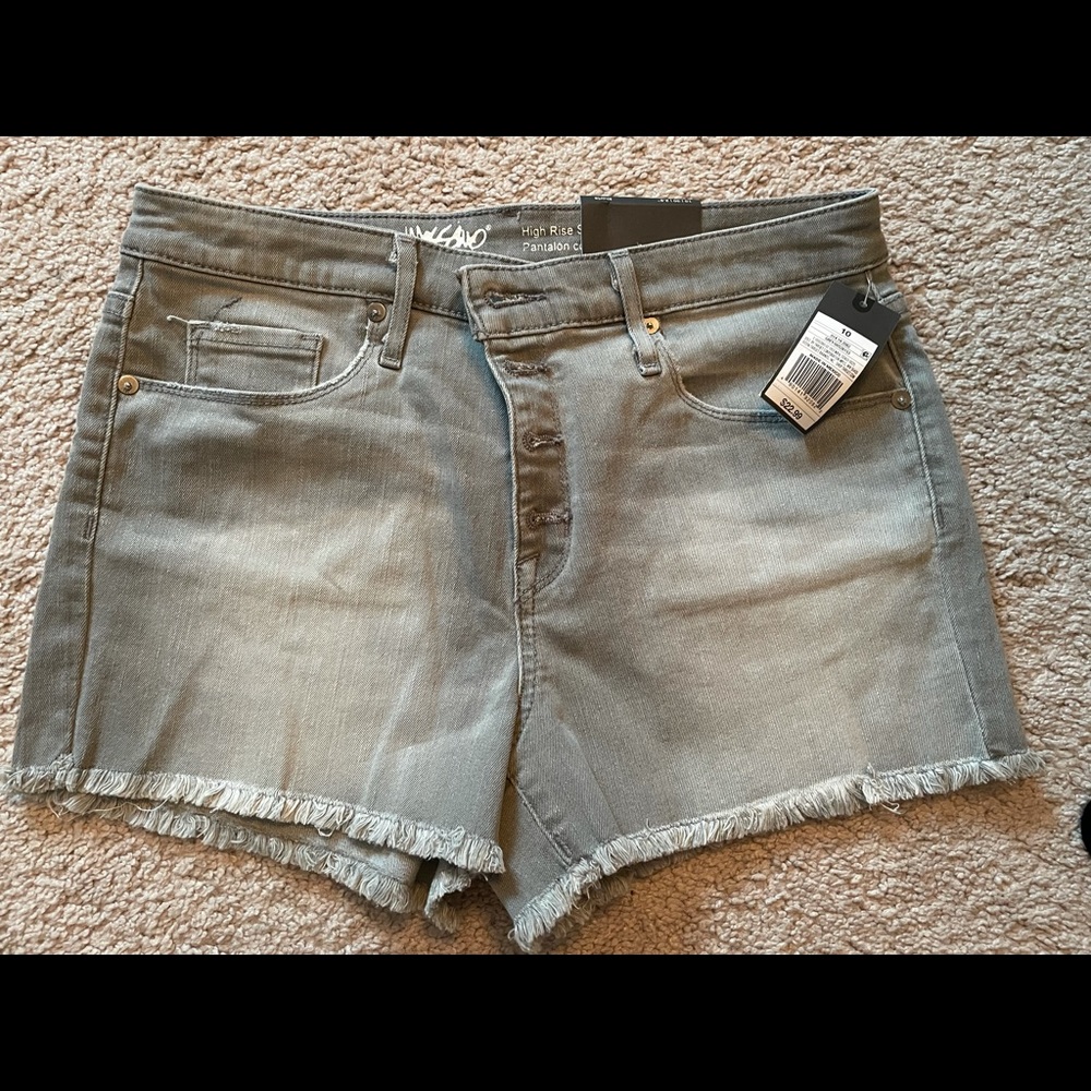Mossimo black wash Jean shorts 10 NWT